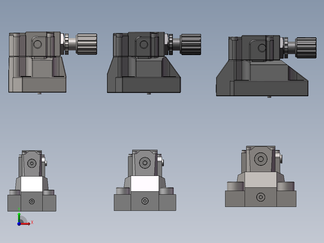 先导溢流阀DB DRF系列6款前视图