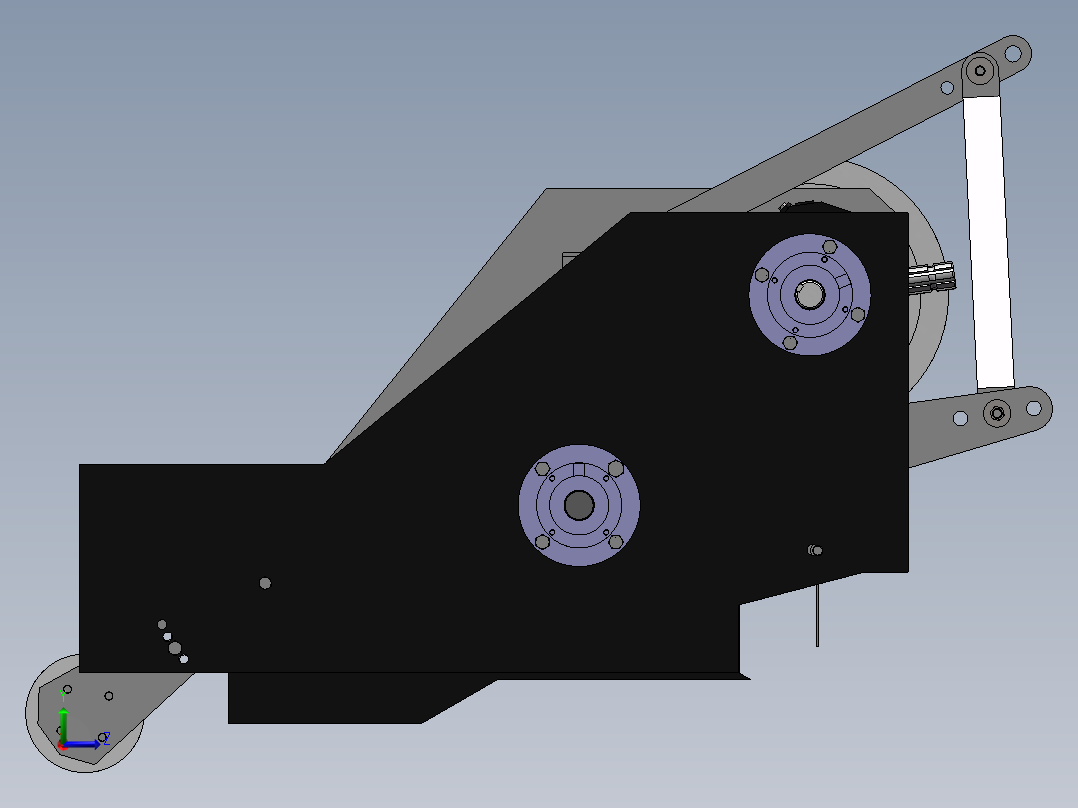 秸秆粉碎还田机 1765734左视图