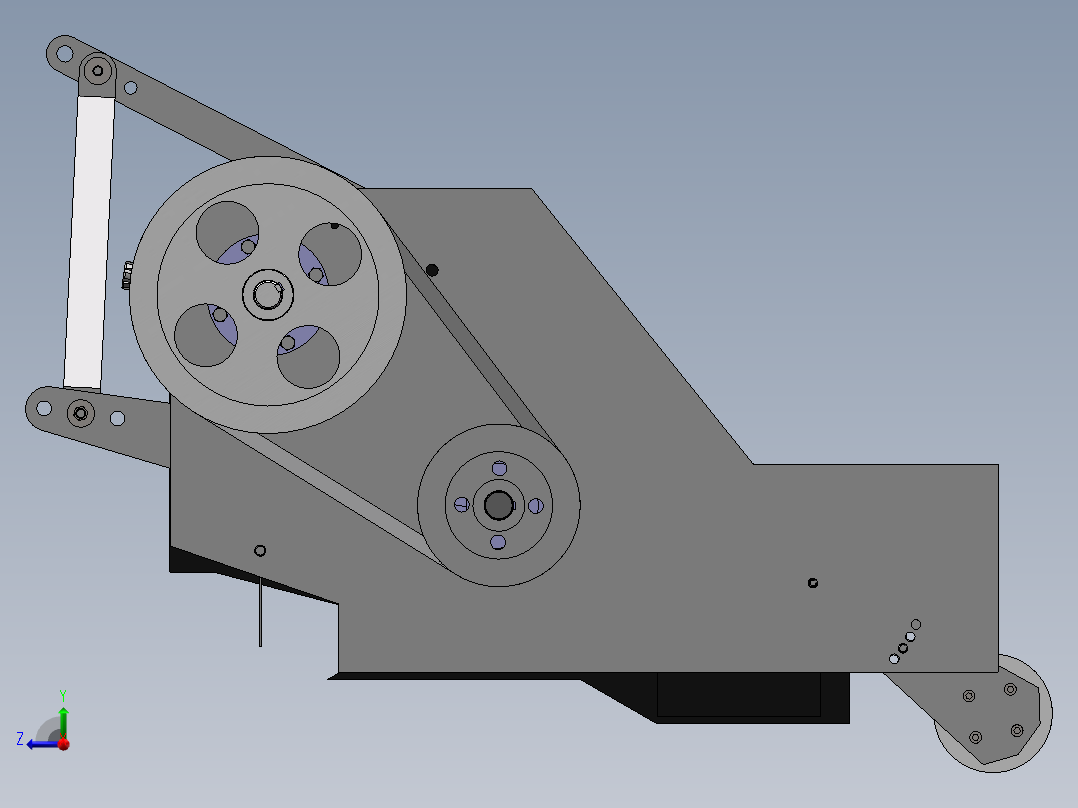 秸秆粉碎还田机 1765734右视图