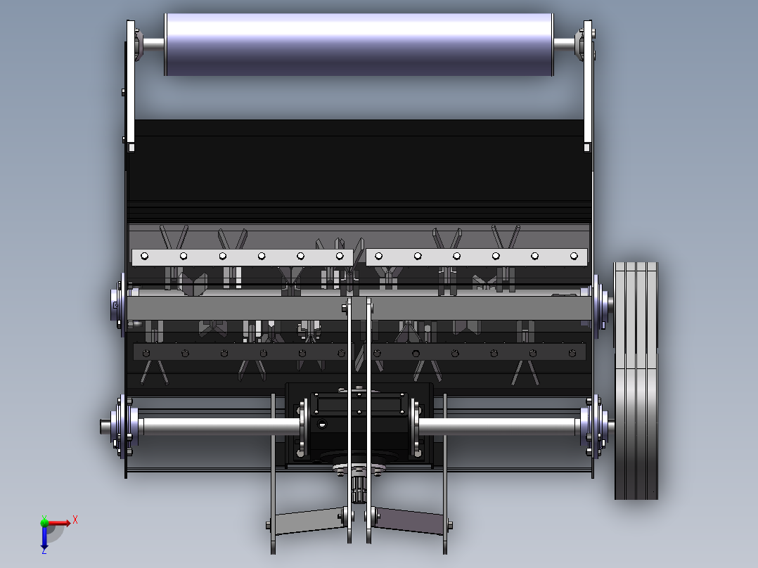 秸秆粉碎还田机 1765734俯视图