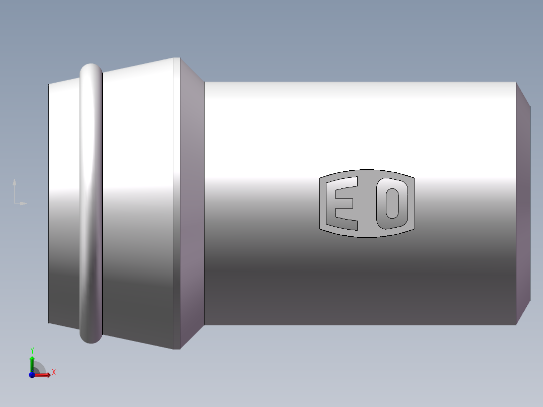 90度焊接接头、SKA25X5前视图