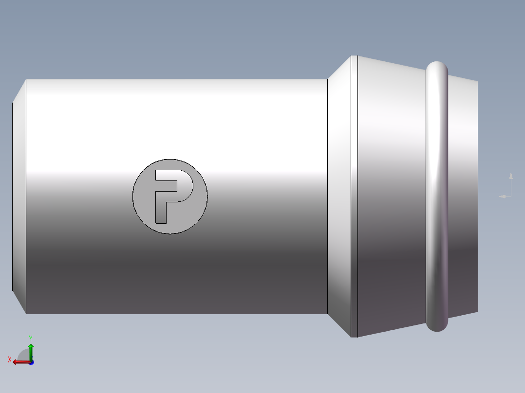 90度焊接接头、SKA25X5后视图