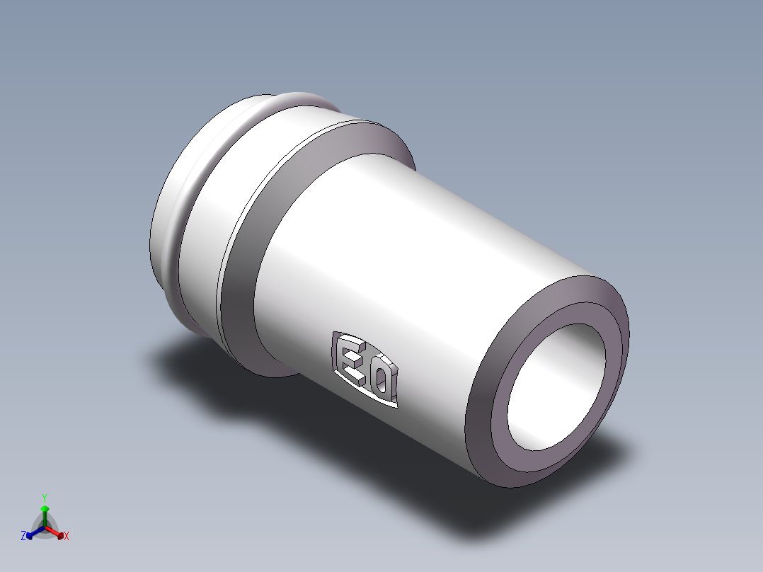 90度焊接接头、SKA25X5正等轴测图