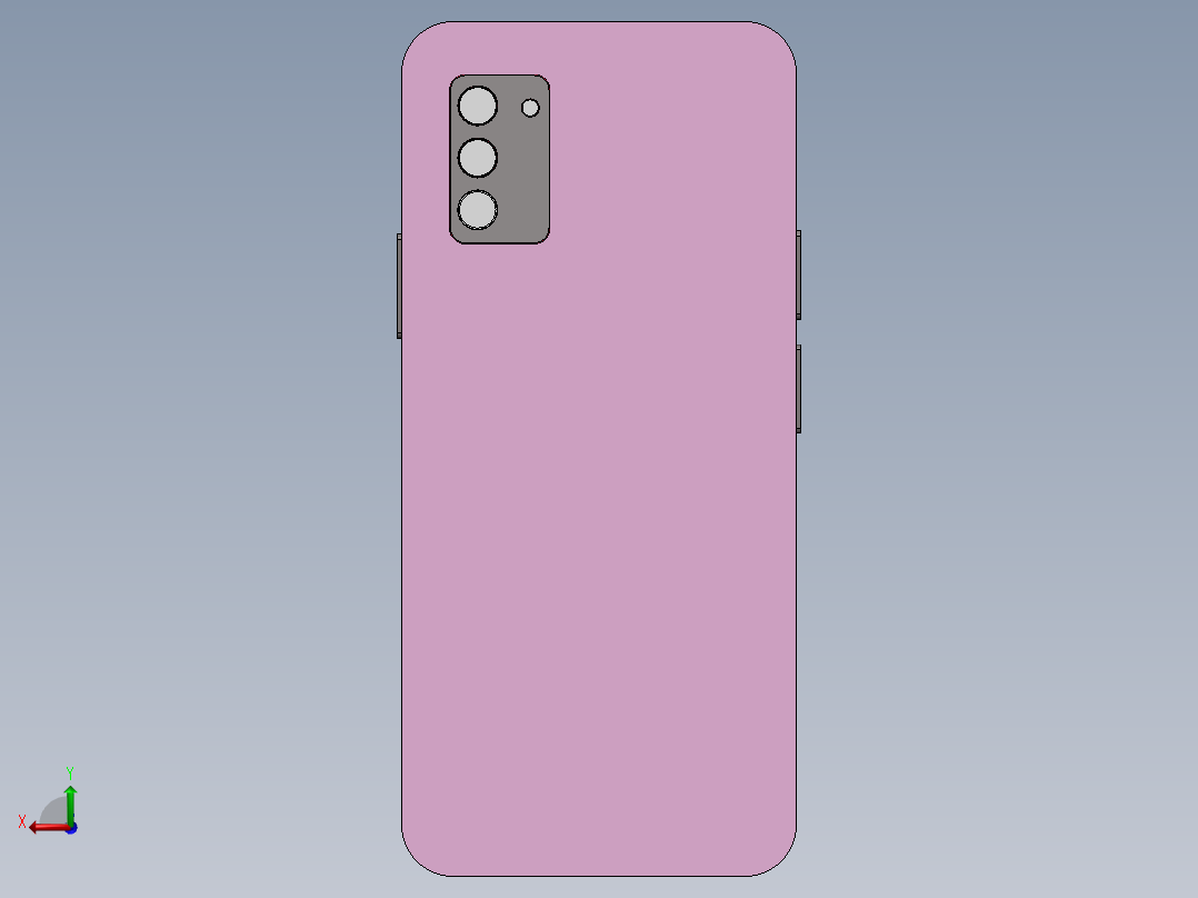 三星Galaxy A03 12后视图