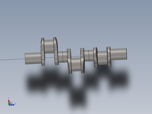 汽车发动机曲轴