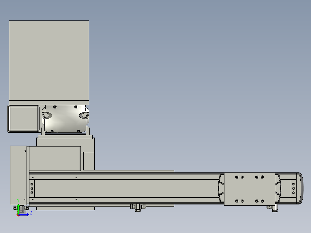 移栽機械手左视图