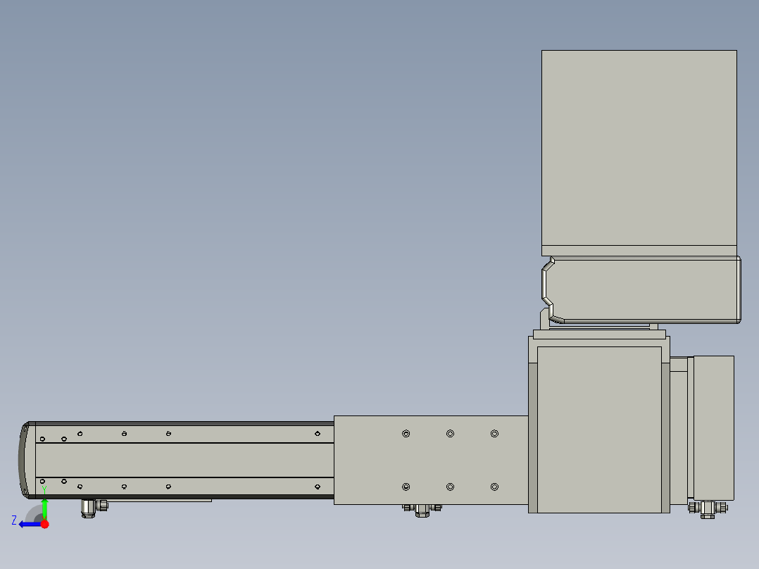 移栽機械手右视图