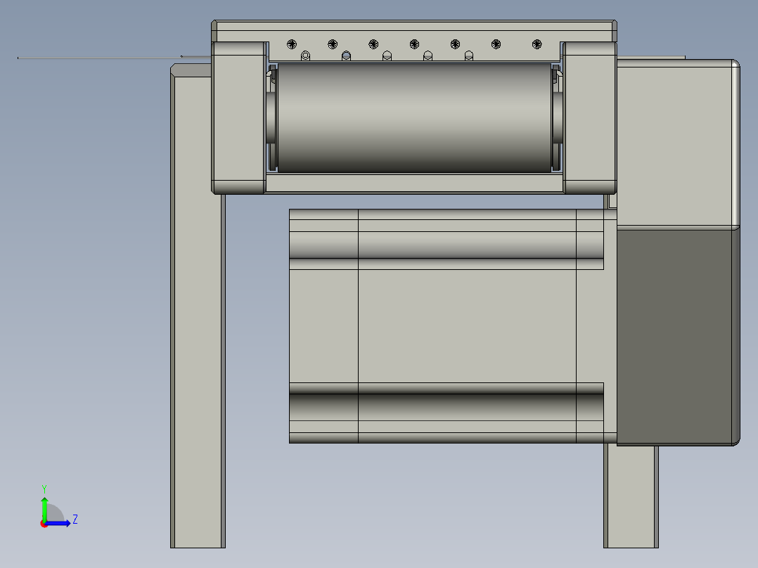 M02103-07不良出料皮带-左视图