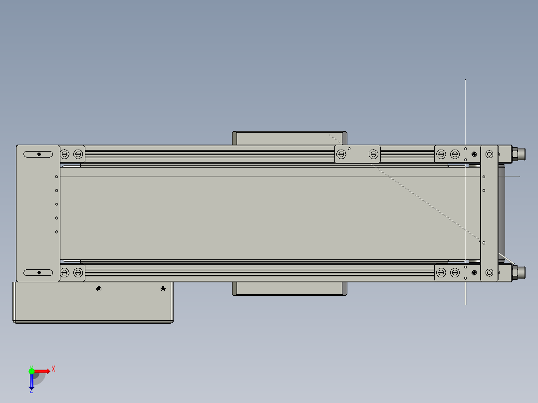 M02103-07不良出料皮带-俯视图