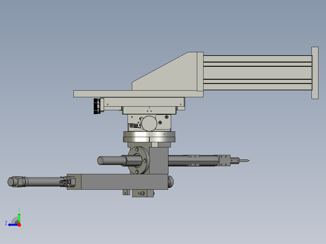 SJ2019012-ST023车边机构2右视图