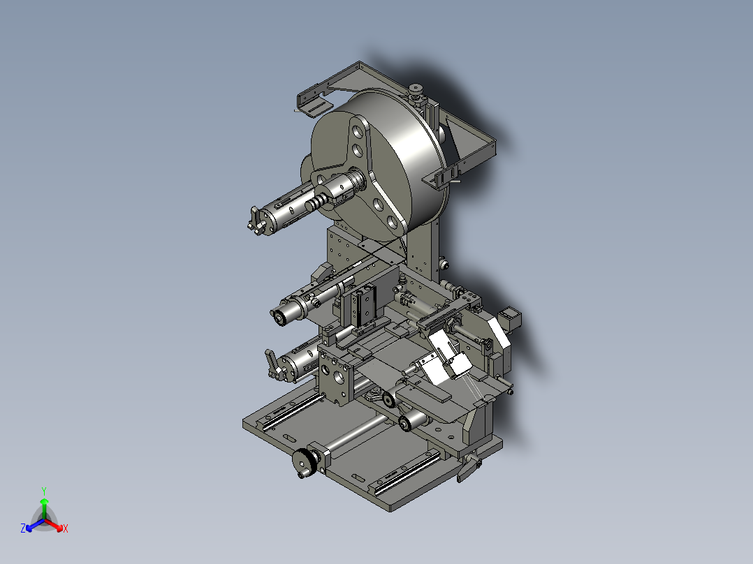q26TLSJZ-03剥胶模组1正等轴测图
