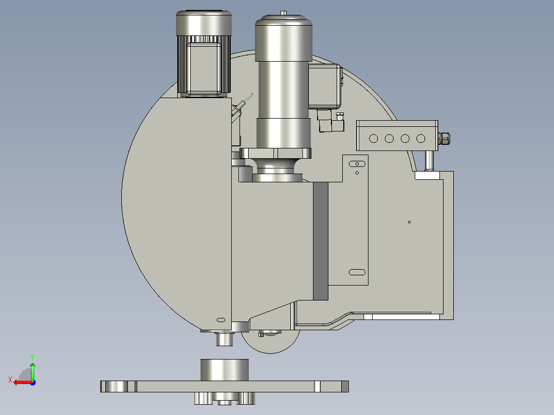 ASM-YP4024-R265+65-00-方冠外形后视图
