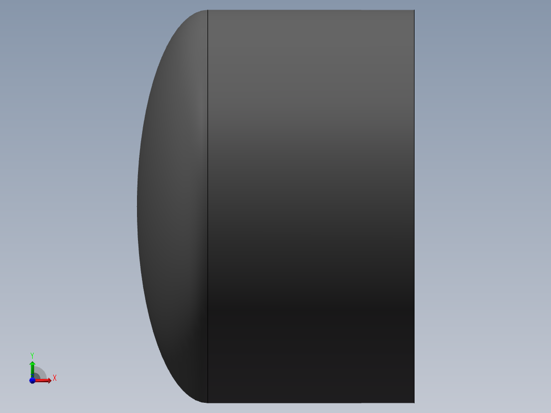 U-PVC CAP DN40前视图