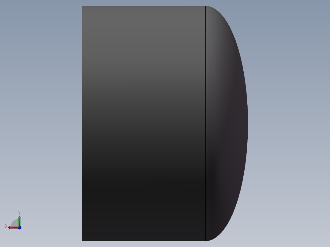 U-PVC CAP DN40后视图