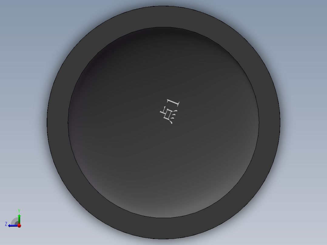 U-PVC CAP DN40右视图