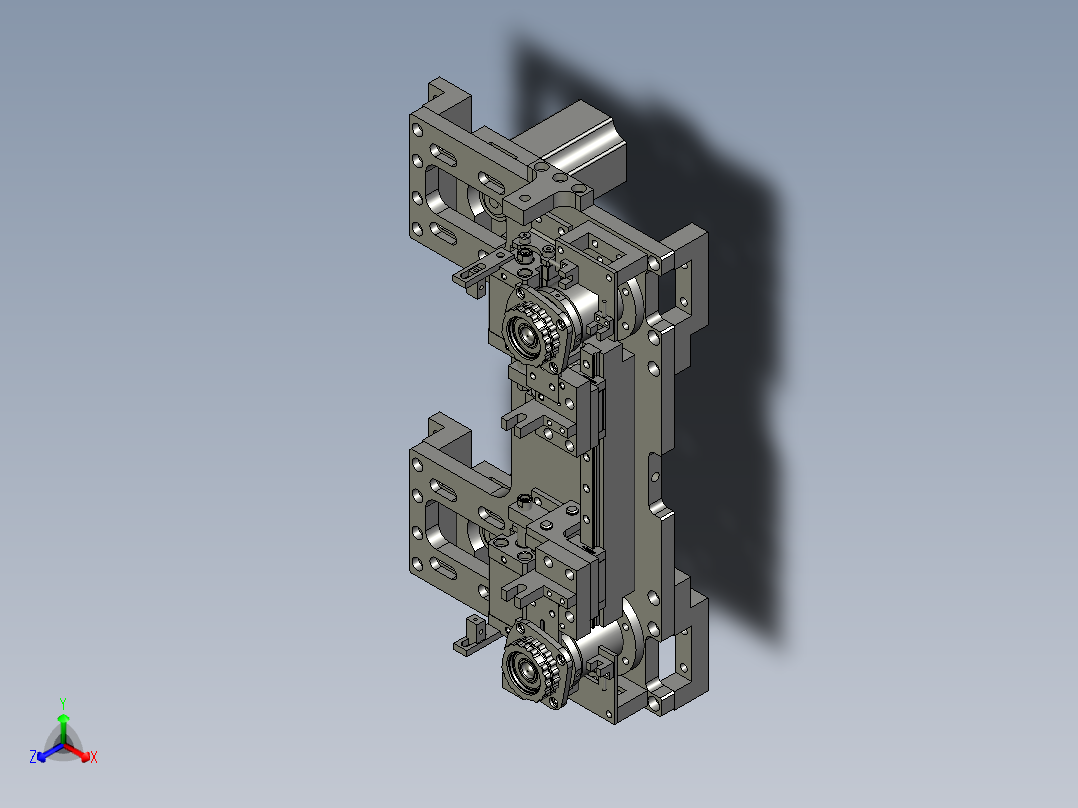 车刮部装主视图
