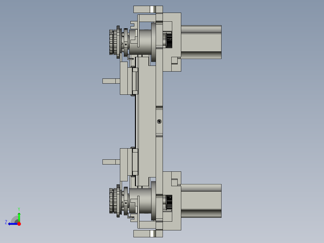 车刮部装右视图