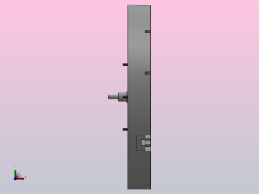 KL56系列立车楔式动力卡盘[1600]前视缩略图