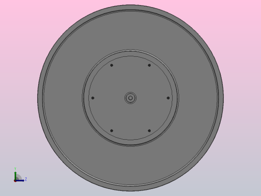 KL56系列立车楔式动力卡盘[1600]左视缩略图