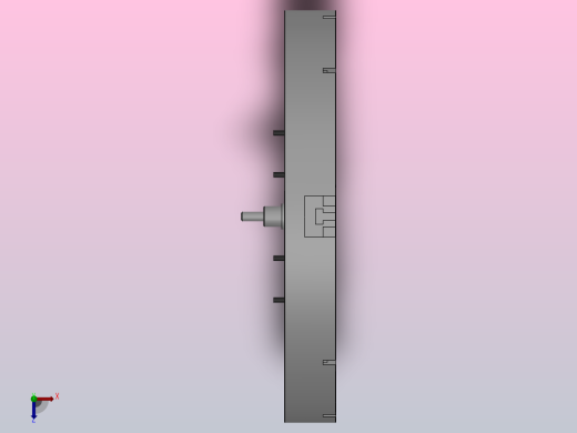 KL56系列立车楔式动力卡盘[1600]俯视缩略图