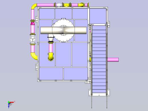 生产管道平台俯视缩略图