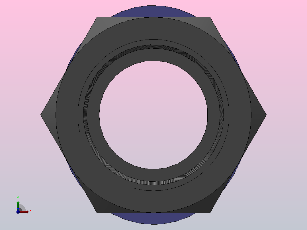 IPCF-N 内螺纹直通-NPT螺纹_IPCF5∕16-NO1前视图