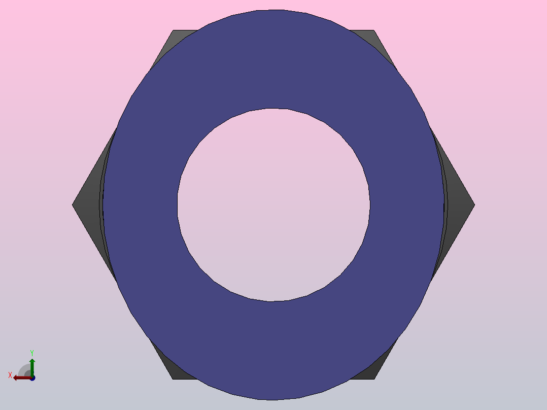 IPCF-N 内螺纹直通-NPT螺纹_IPCF5∕16-NO1后视图