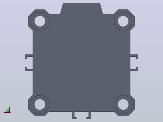 QGY(D)前弹簧单作用薄型气缸[QGY(D)50×30]后视缩略图