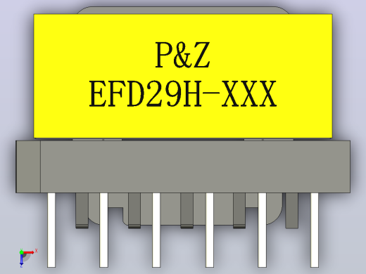 EFD29 6+6变压器俯视缩略图