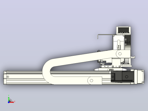 XYGT210-A3-300-150-M-C-0001丝杆模组 XY悬臂 负载2-5KG 内嵌式 XYGT210-A3 替换TOYO直线模组前视缩略图