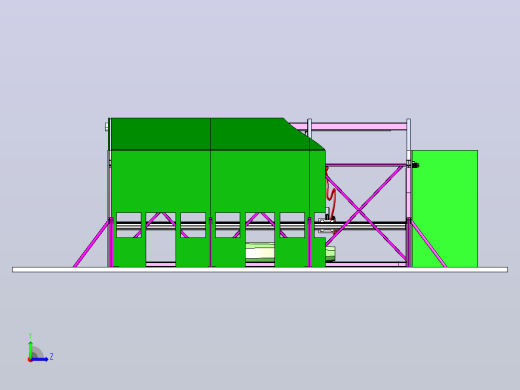 大型3D打印机左视缩略图