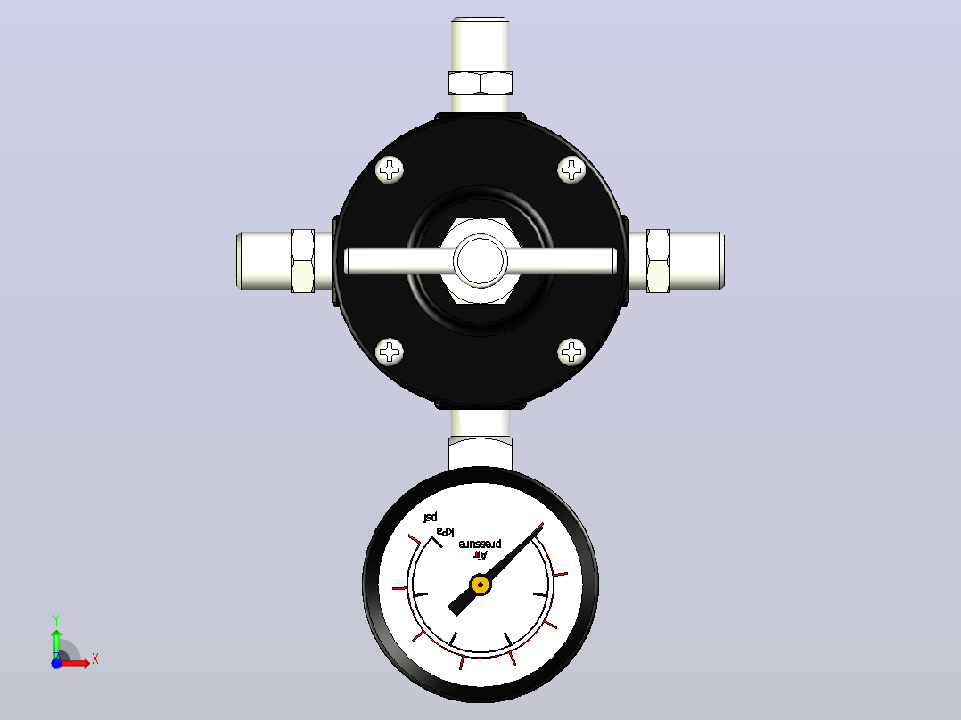 空气压力阀kPa 500  psi 70前视图