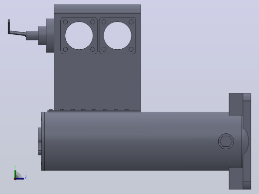 SPL系列双通网片式油滤器(SPL50-80)_SPL-80左视缩略图