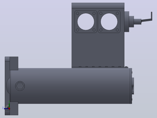 SPL系列双通网片式油滤器(SPL50-80)_SPL-80右视缩略图