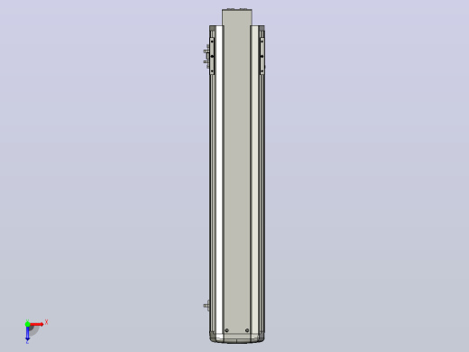 SYS13-600-BM-200W滚珠花健、支撑座、滚珠丝杠、交叉导轨、直线模组俯视缩略图