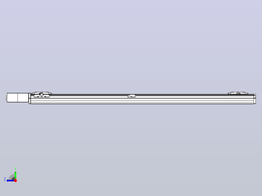 皮带直线轴双滑块型TPA-GCBS-80-P60-L575-QR-M20-N3右视缩略图