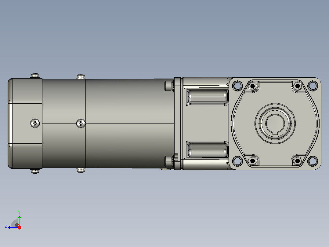 交流减速机5RK60GU-CMF(5GU3RC-180RC)新右视图