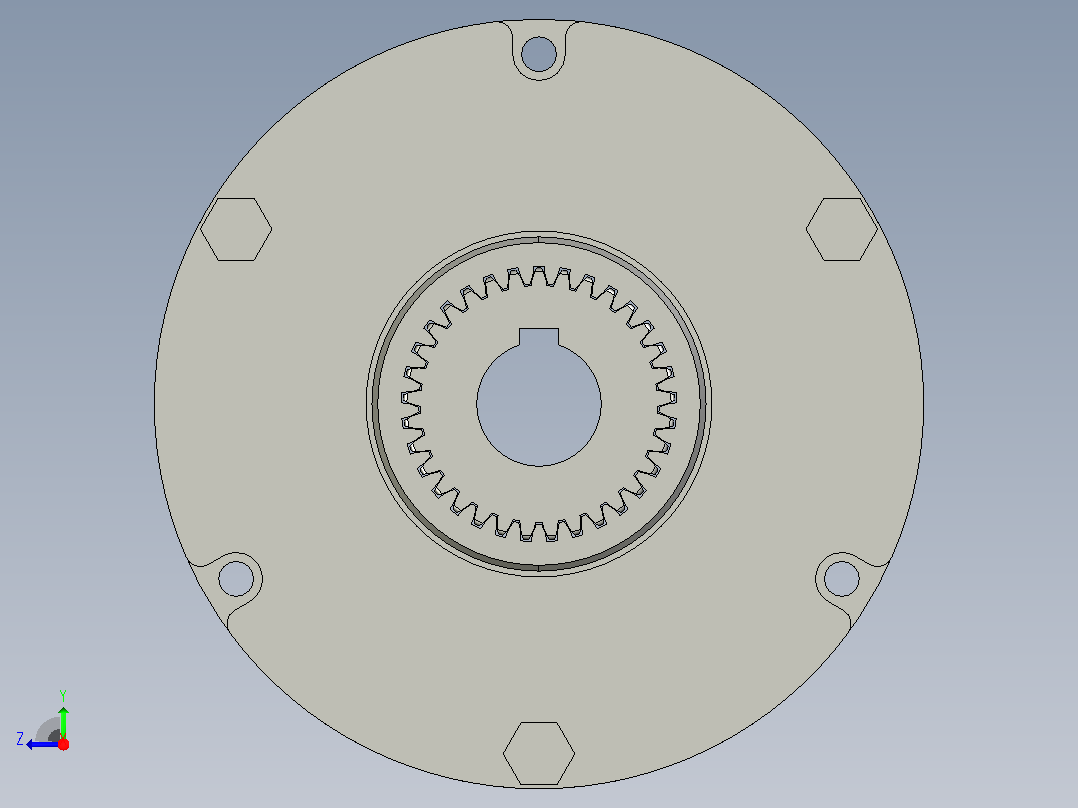 ESR电磁安全制动器[ESR-100]右视图