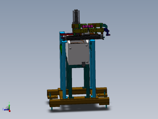 金属加热工装设计sw18可编辑