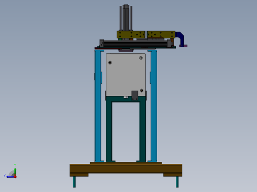金属加热工装设计sw18可编辑右视缩略图