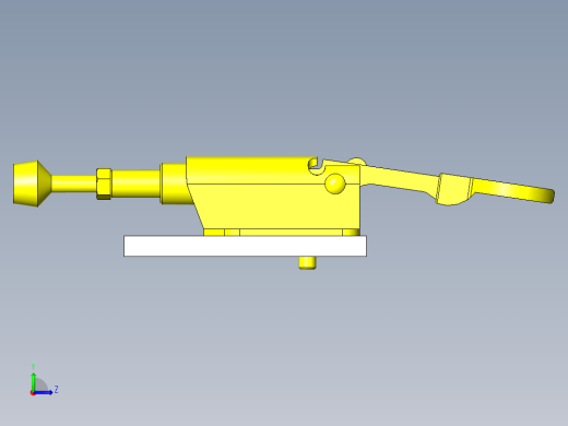 灵活型工件定位机构左视缩略图