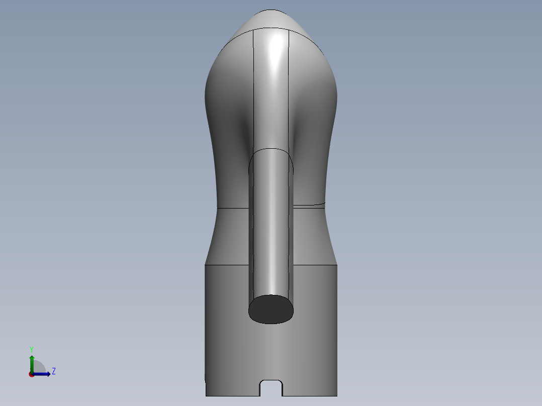 nozzle喷嘴左视图