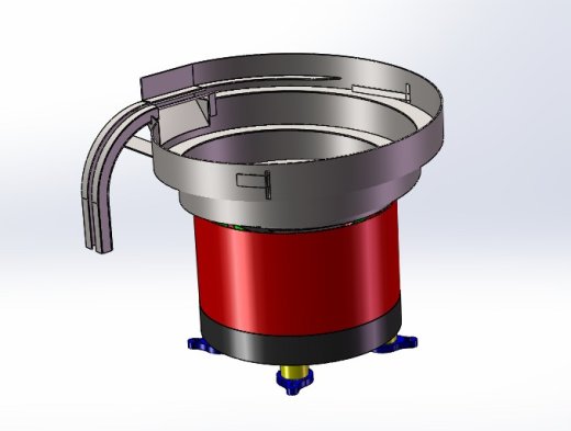 K398 振动盘3D模型缩略图
