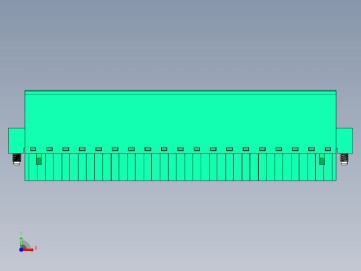 DEGSON 2EDG（M） 系列 5.0mm 螺丝锁紧可插拔接线端子组-2EDGKCM-5.0-19P-14-00AH前视缩略图