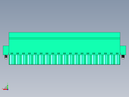 DEGSON 2EDG（M） 系列 5.0mm 螺丝锁紧可插拔接线端子组-2EDGKCM-5.0-19P-14-00AH后视缩略图