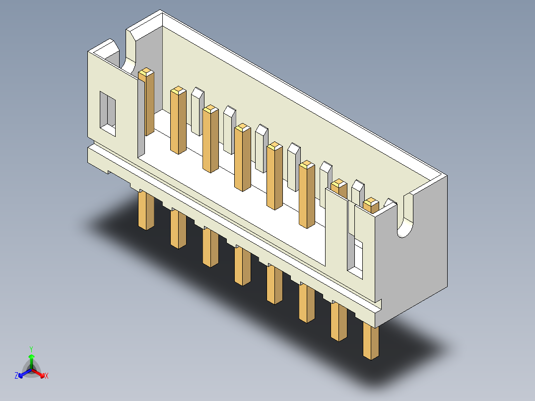 JST-B8B-PH-K-S主视图