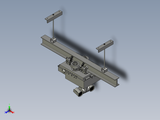 巡检机器人装配体