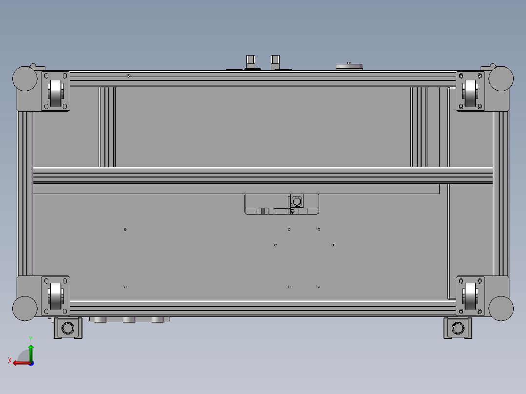 插头组装机3D模型后视图
