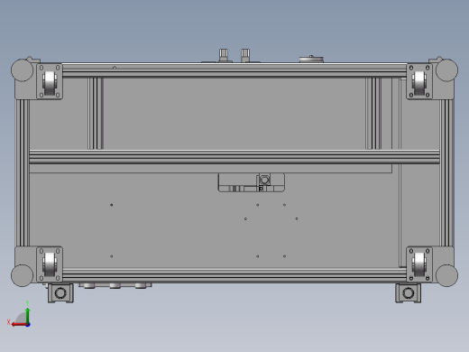 插头组装机3D模型后视缩略图