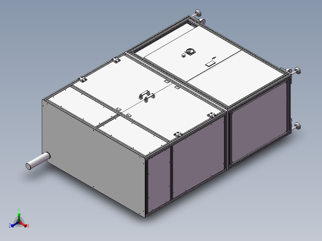 插头组装机3D模型正等轴测图